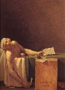 Jacques-Louis David The death of Marat oil painting reproduction